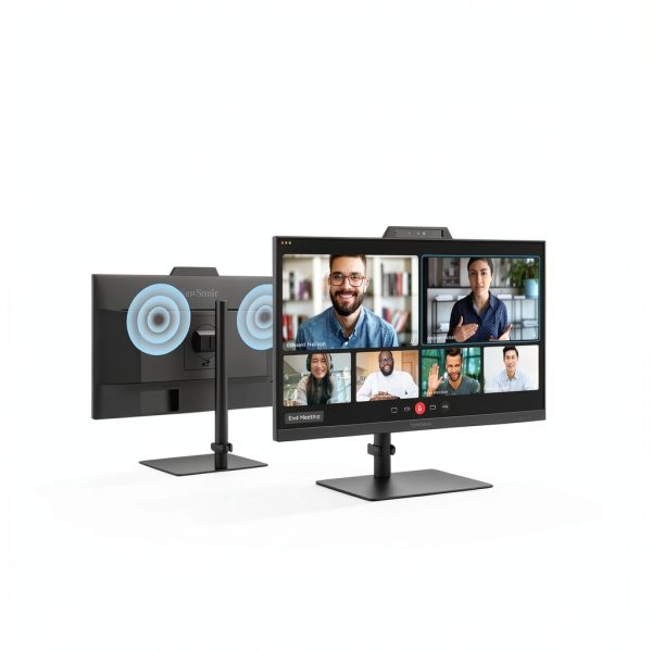 ViewSonic VG2441V 24 Inch Video Conferencing Monitor Webcam-3