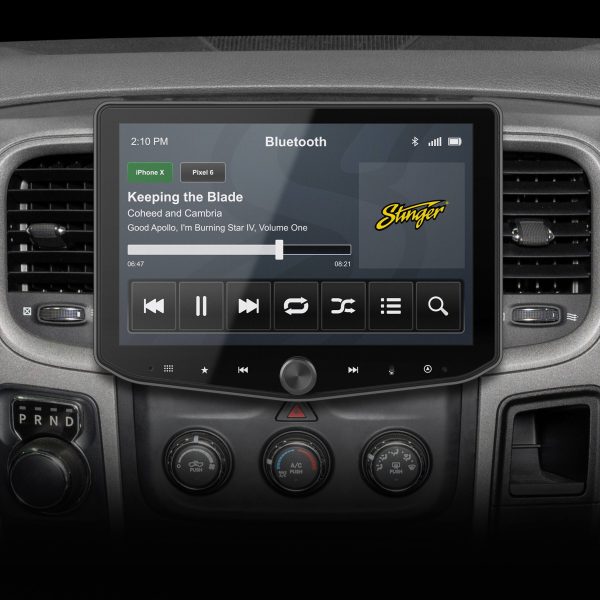 Stinger 10.1 Android Auto CarPlay Bluetooth Media Receiver-6