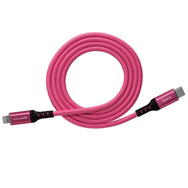 KONDOR BLUE Pink Lightning Cable Fast Charging Durable-1