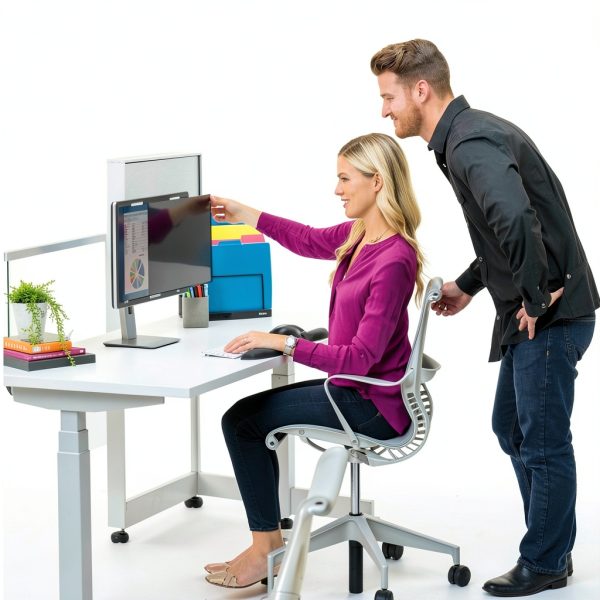 Fellowes PrivaScreen Blackout Privacy Filter 21.5 Monitor-2