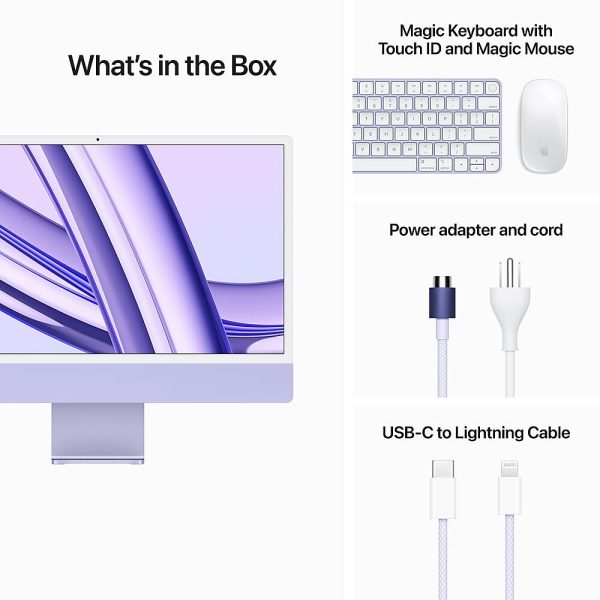 Apple iMac 24 inch M3 All in One Desktop Computer-8