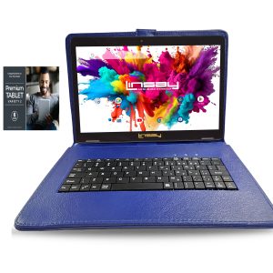 LINSAY Android 15 Tablet Octa Core 128GB Storage Keyboard-0