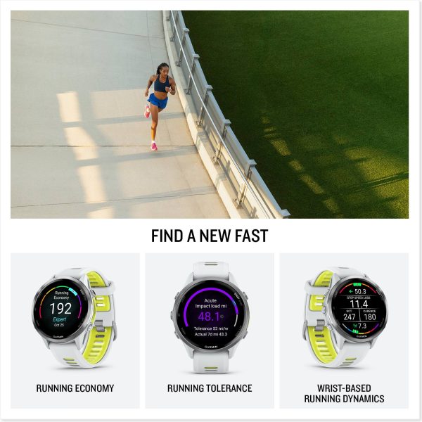 Garmin Forerunner 970 GPS Smartwatch Running Bundle Yellow-4