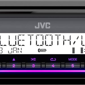 JVC Bluetooth Digital Media Receiver Glare Free Display-0
