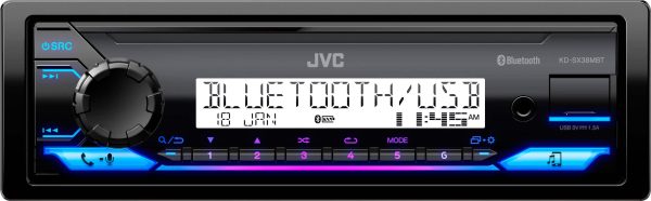 JVC Bluetooth Digital Media Receiver Glare Free Display-0