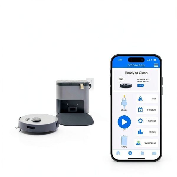 robot vacuum and mop steam