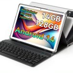 Qukenk Android 14 Tablet 10 Inch 14GB RAM 128GB Storage-0