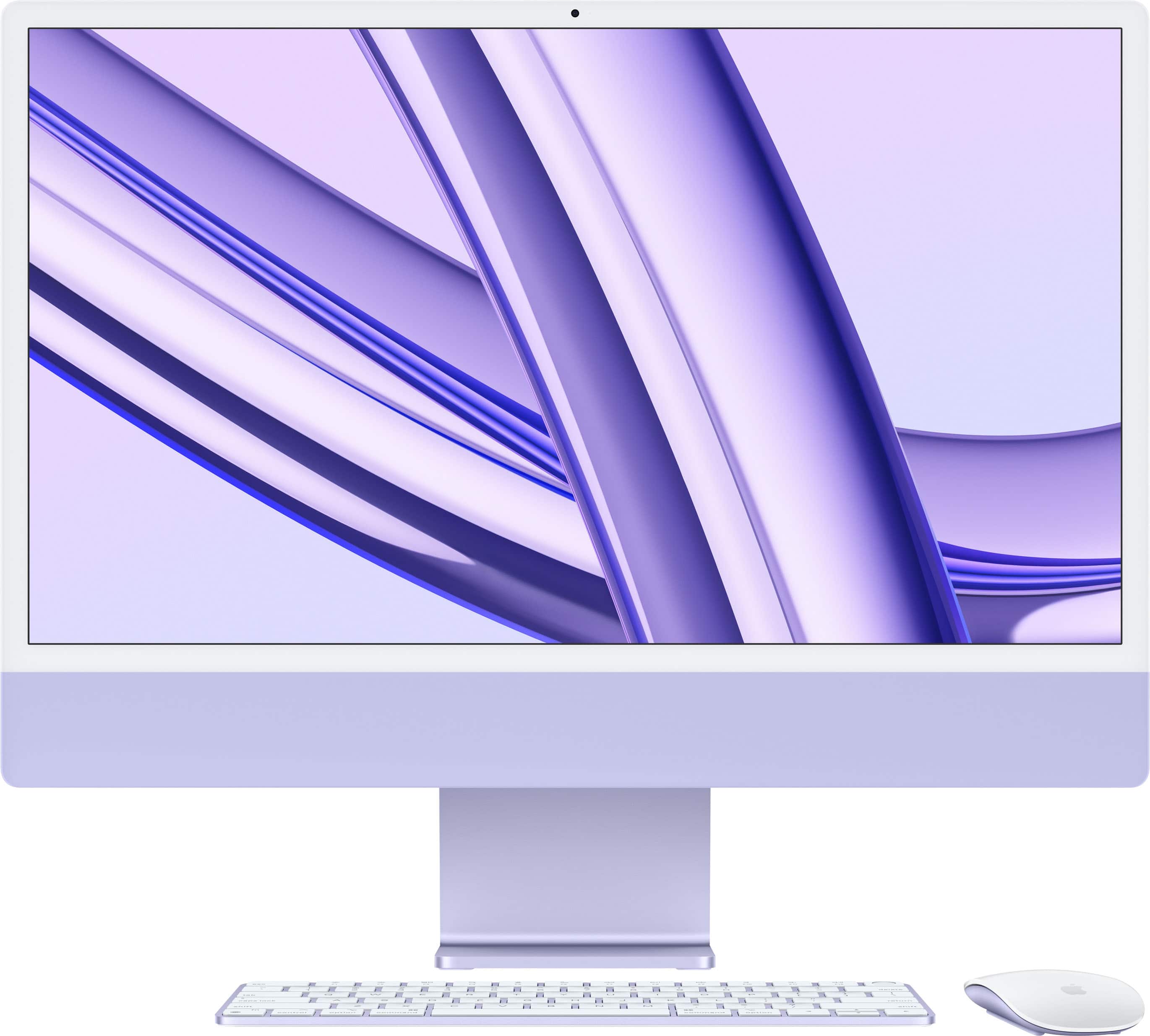 Apple iMac 24-inch in a home office setup