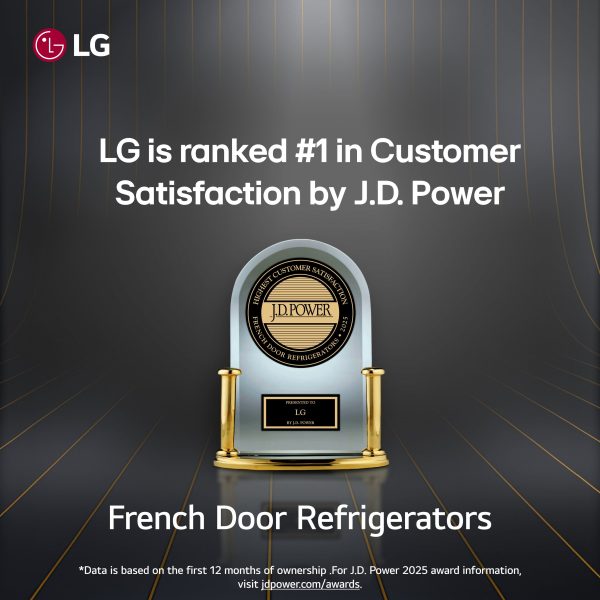 LG French Door Refrigerator Smart Cooling Stainless Steel-3