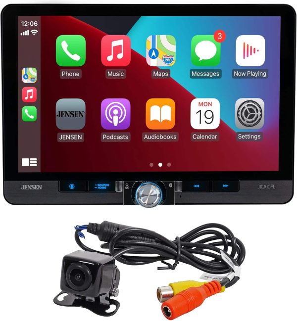 Jensen Car Stereo with Apple CarPlay Android Auto Bluetooth-0
