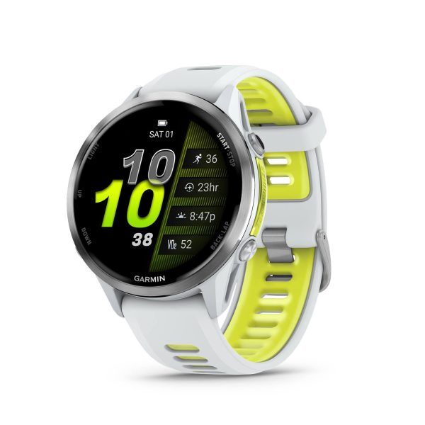 Garmin Forerunner 970 GPS Smartwatch Running Bundle Yellow-1