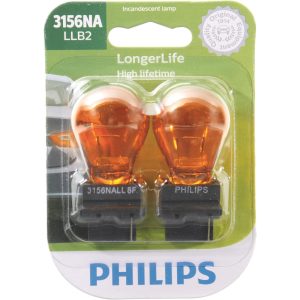 Philips Automotive Bulb 3156NALLB2 Longer Life Incandescent-0