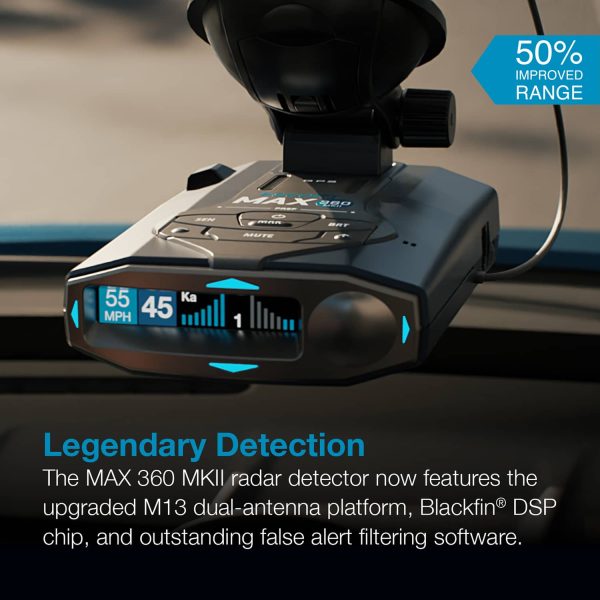Escort MAX 360 MKII Radar Laser Detector CarPlay Android-1