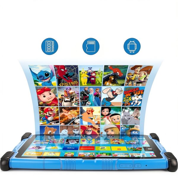FEONAL Kids Tablet Android 13 10.1 Inch 8GB RAM 64GB Storage-2