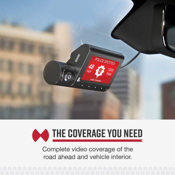 Cobra SC 220C QHD Dual View Dash Cam Apple CarPlay Android-1