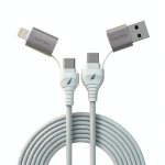 Nautica CB405 4-in-1 Charging Cable 100W MFi Certified-0