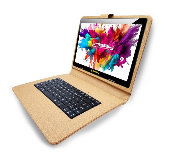 LINSAY 10.1 Inch Android 15 Tablet 128GB Storage Octa Core-2