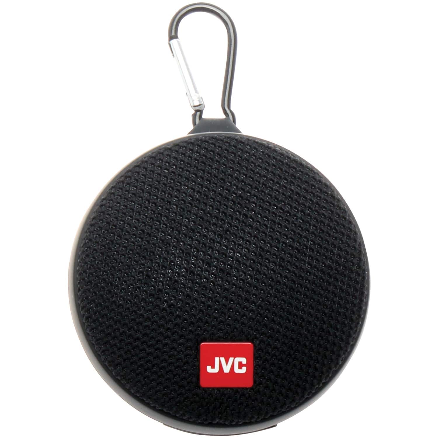 Installing JVC Bluetooth Water Resistant Speaker Black Portable 7 Hour on a wooden desk