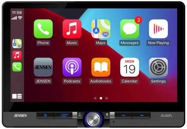 Jensen 10.1 Wireless CarPlay Android Auto Digital Media-0