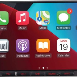 Dual Car Stereo Double DIN Touchscreen CarPlay Android Auto-0