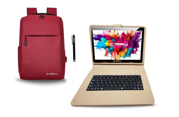 LINSAY 10.1 Inch Android 15 Tablet 128GB Storage Octa Core-0