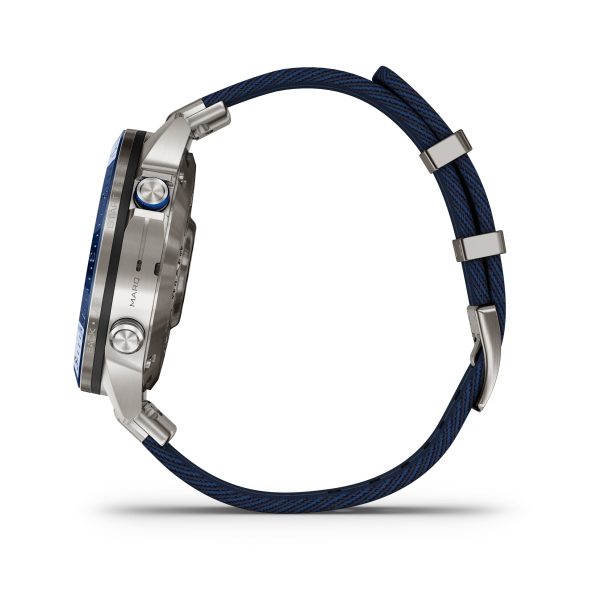 Garmin MARQ Captain GPS Smartwatch Titanium Sailing-5
