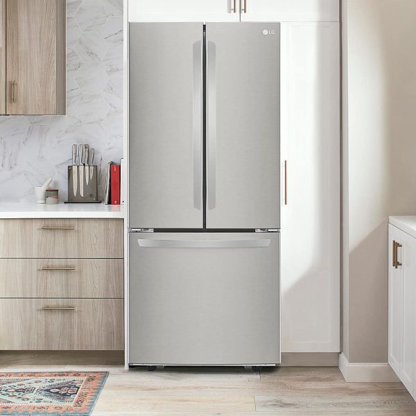 LG French Door Refrigerator Smart Cooling Stainless Steel-15