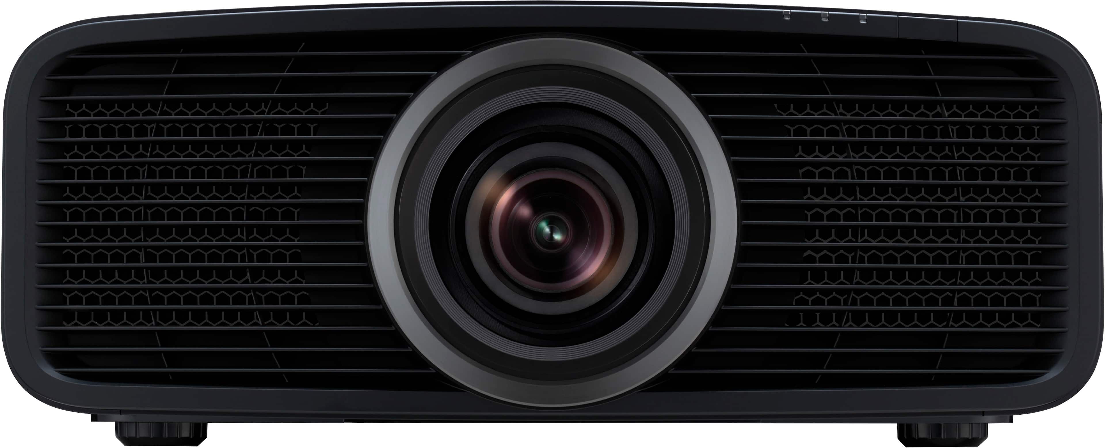 JVC DLANZ500 projector displaying 4K HDR content in a dark room