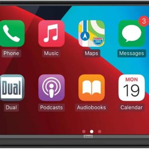 Shop Dual DCA73W Car Stereo Apple CarPlay Android Auto-0