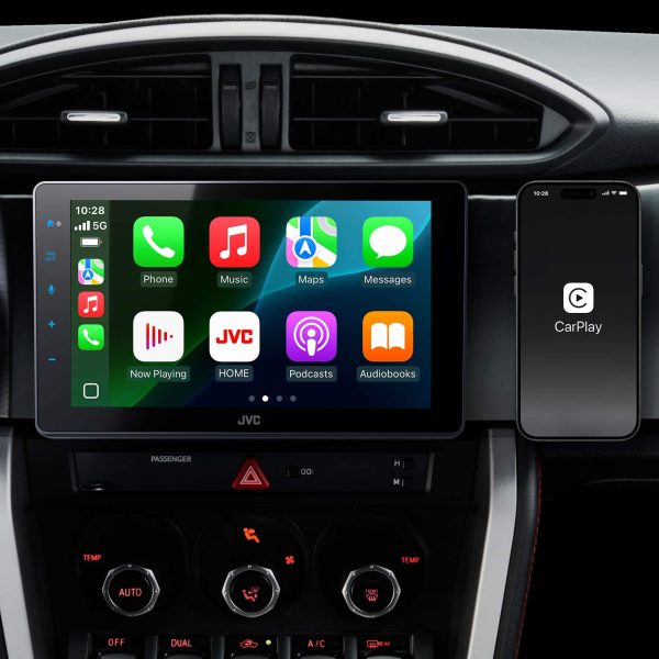 JVC 9 Wireless Android Auto Apple CarPlay Bluetooth HD-5