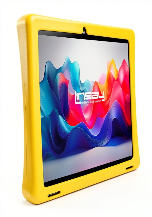 LINSAY Android Tablet Octa Core 128GB Kids Defender Case-2
