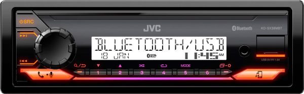 JVC Bluetooth Digital Media Receiver Glare Free Display-1