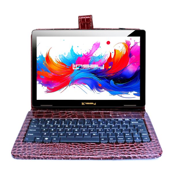 LINSAY 10.1 Inch Android 15 Tablet 256GB SSD Octa Core-0