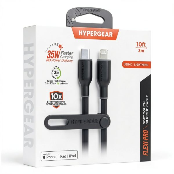 HyperGear USB-C to Lightning Fast Charge Sync Cable Durable-3