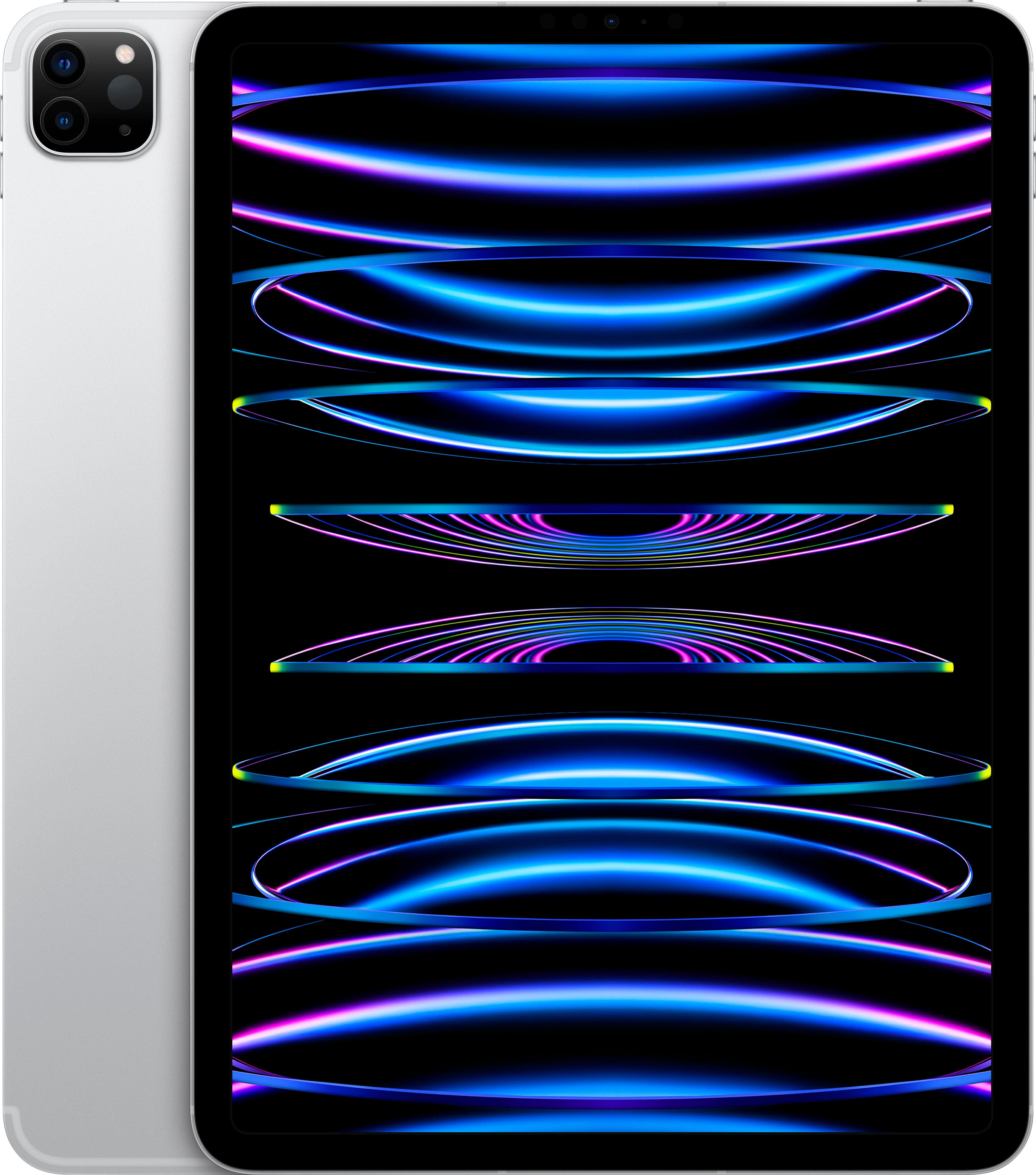 Apple iPad Pro 11-inch display showing vibrant graphics