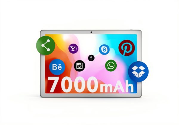 Qukenk 10.1 Inch Android 14 Tablet Octa Core Silver-11