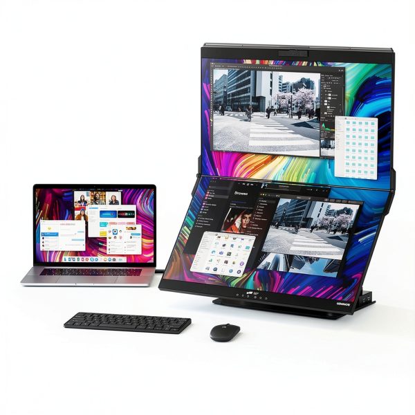 Mobile Pixels Geminos X Dual Screen Monitor 1440p 24 Inch-5