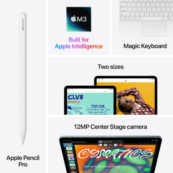 Apple iPad Air M3 Chip Wi Fi Cellular 256GB Space Gray-8
