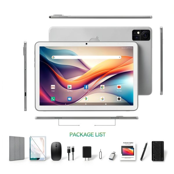 Qukenk Android 14 Tablet 10 Inch 14GB RAM 128GB Storage-8