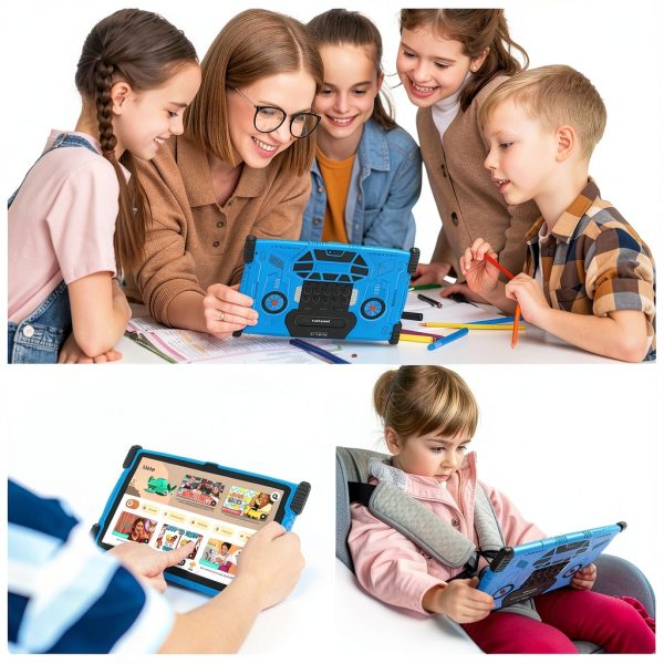 FEONAL Kids Tablet Android 13 10.1 Inch 8GB RAM 64GB Storage-6