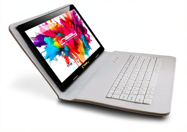 LINSAY 10.1 Inch Android 15 Tablet 128GB Octa Core Keyboard-2