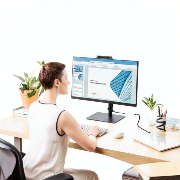 ViewSonic VG2441V 24 Inch Video Conferencing Monitor Webcam-8