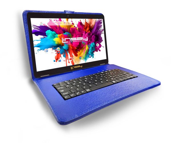 LINSAY Android 15 Tablet Octa Core 128GB Storage Keyboard-2