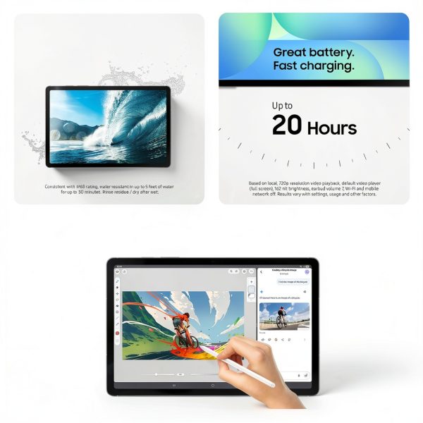 Samsung Galaxy Tab S10 FE 10.9 128GB Wi-Fi S Pen Tablet-3