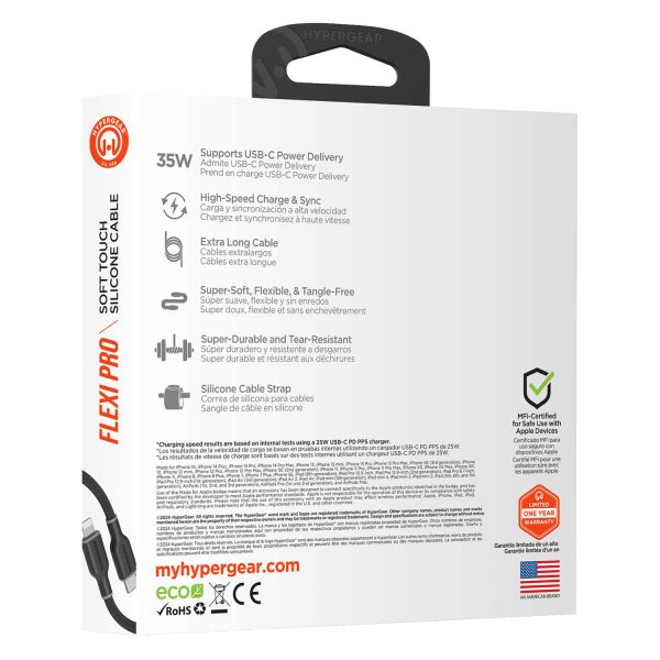 HyperGear USB-C to Lightning Fast Charge Sync Cable Durable-12