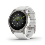 Garmin epix Gen 2 Sapphire GPS Smartwatch White Titanium-0