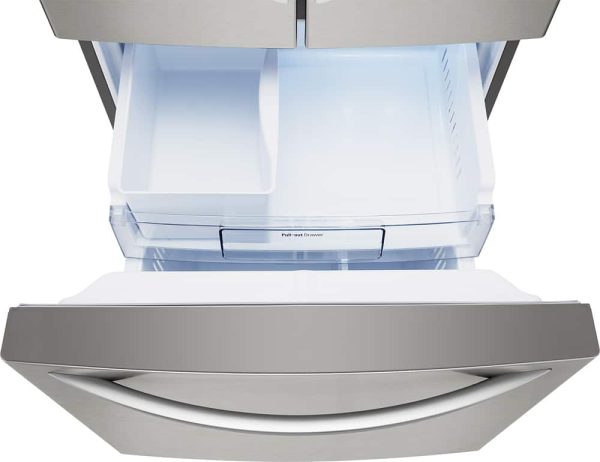 LG French Door Refrigerator Smart Cooling Stainless Steel-10