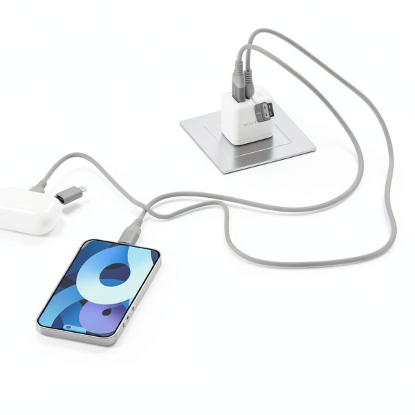 Nautica CB405 4-in-1 Charging Cable 100W MFi Certified-3
