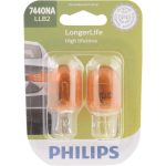 Philips Miniature Automotive Bulb Amber Marker Turn Utility-0