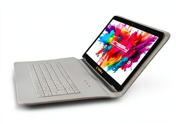 LINSAY 10.1 Inch Android 15 Tablet 128GB Octa Core Keyboard-1